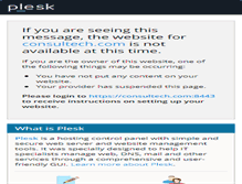 Tablet Screenshot of consultech.com